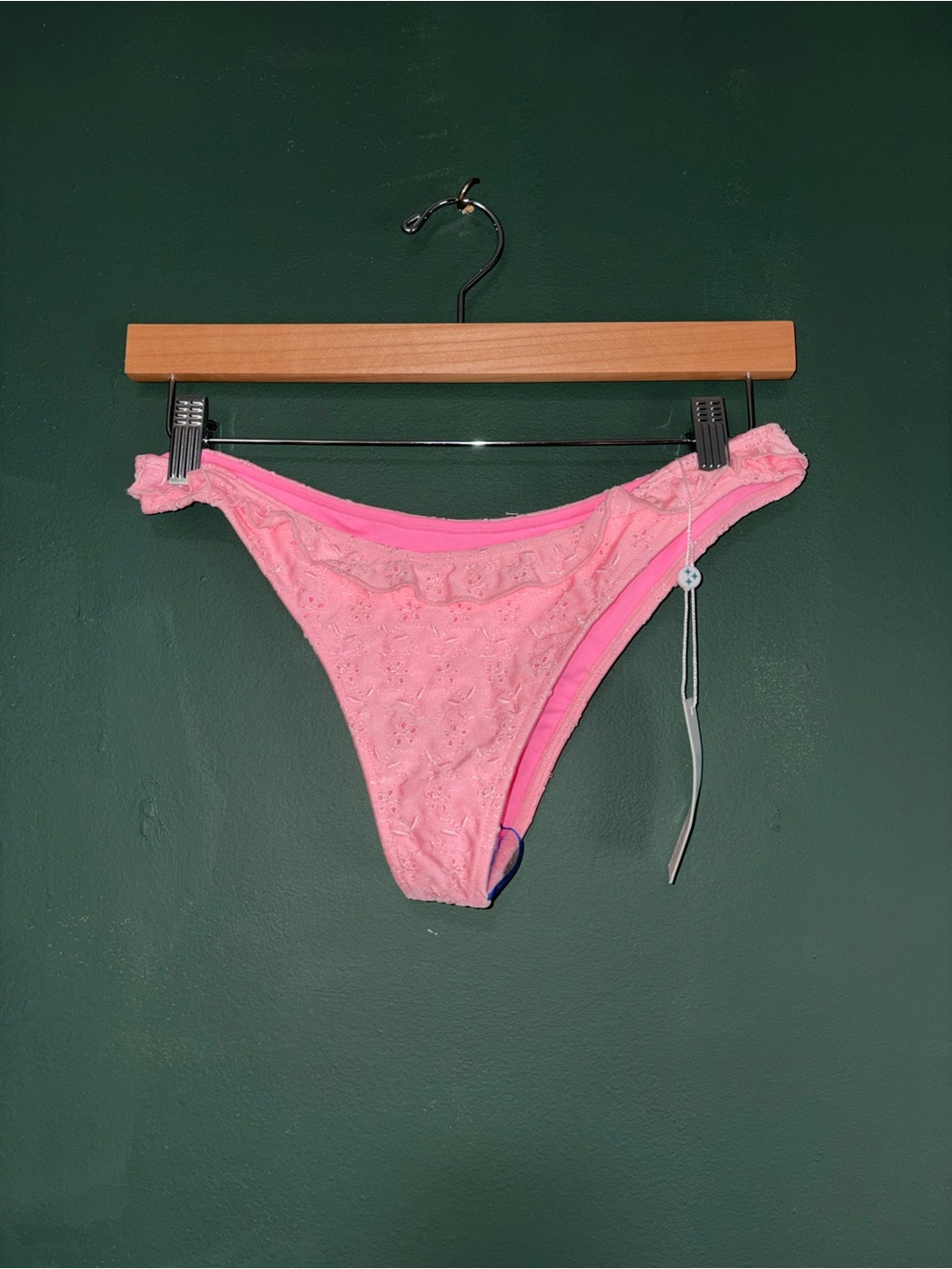 NWT Frankie’s Bikinis Lucia Eyelet Shine Bikini
Bottom - Picture 3 of 7